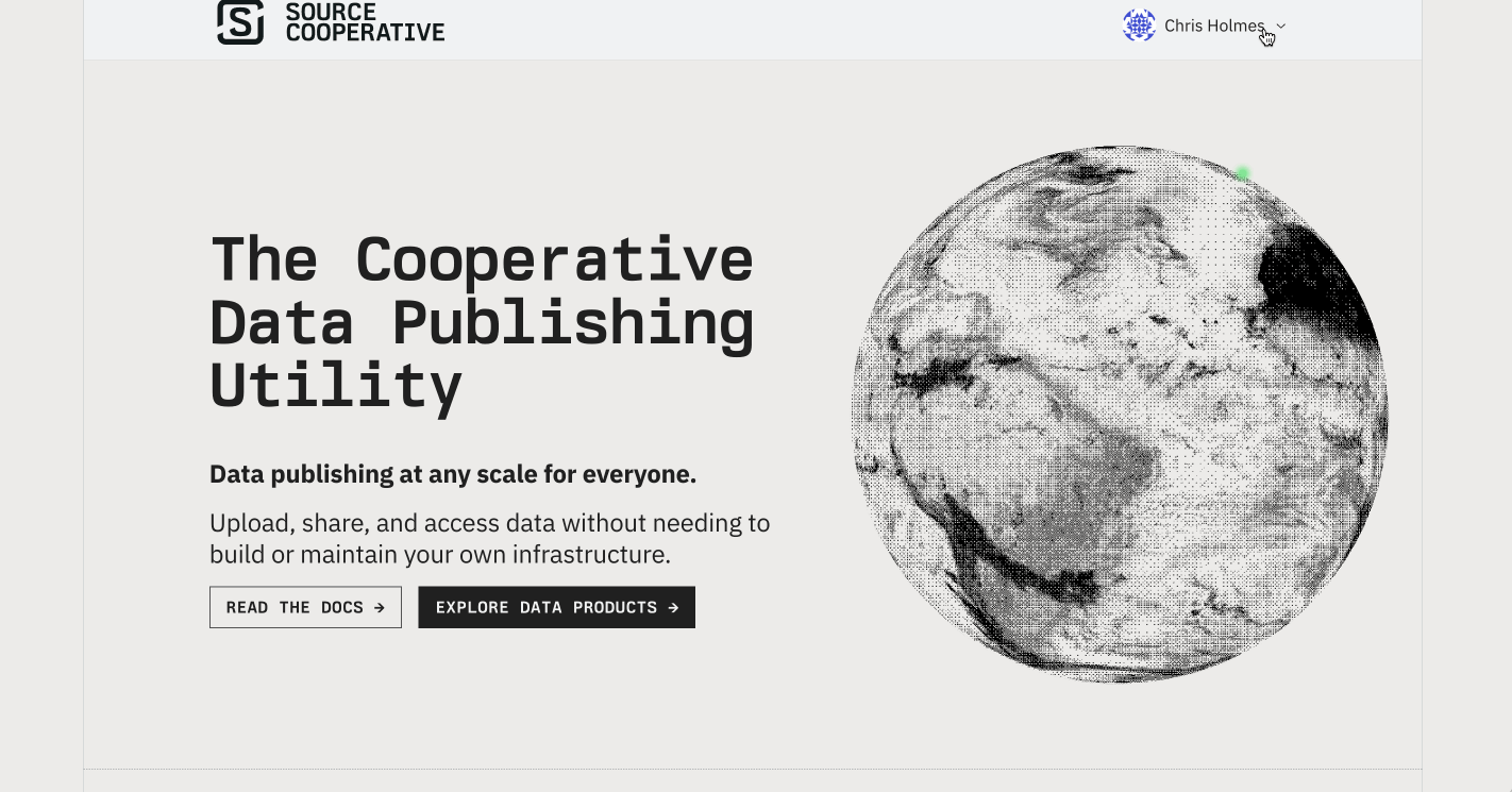 Source Cooperative Portolan readmes and llms.txt